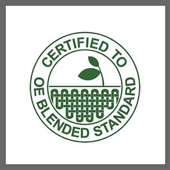 CERTIFIED TO OE BLENDED STANDARD